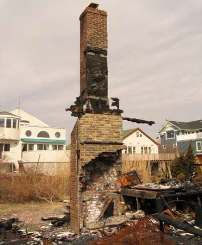 Remains of OB home from 2004 fire